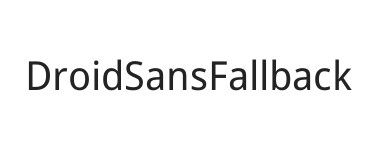 Droid Sans Fallback