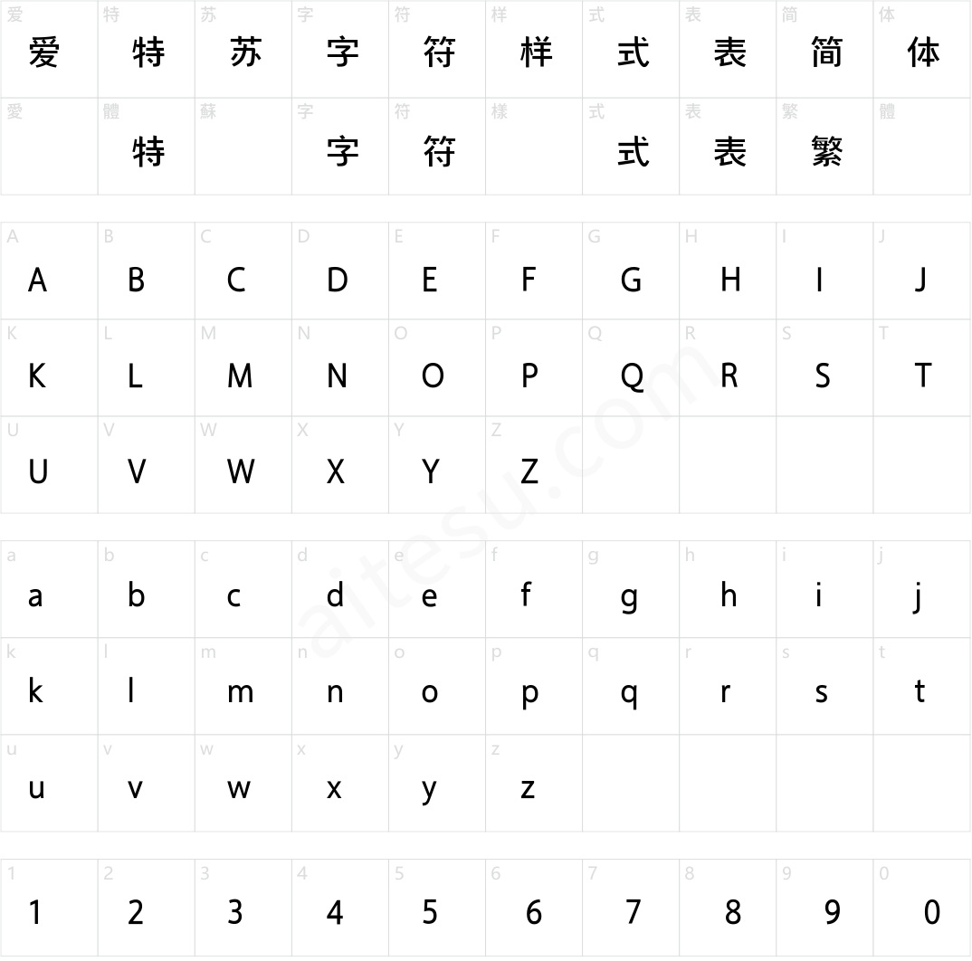 方正等线黑 简 Medium