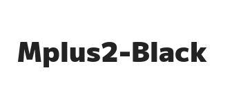 Mplus 2 Black