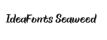 IdeaFonts Seaweed